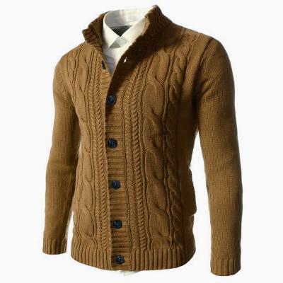 New men's cardigan sweater top